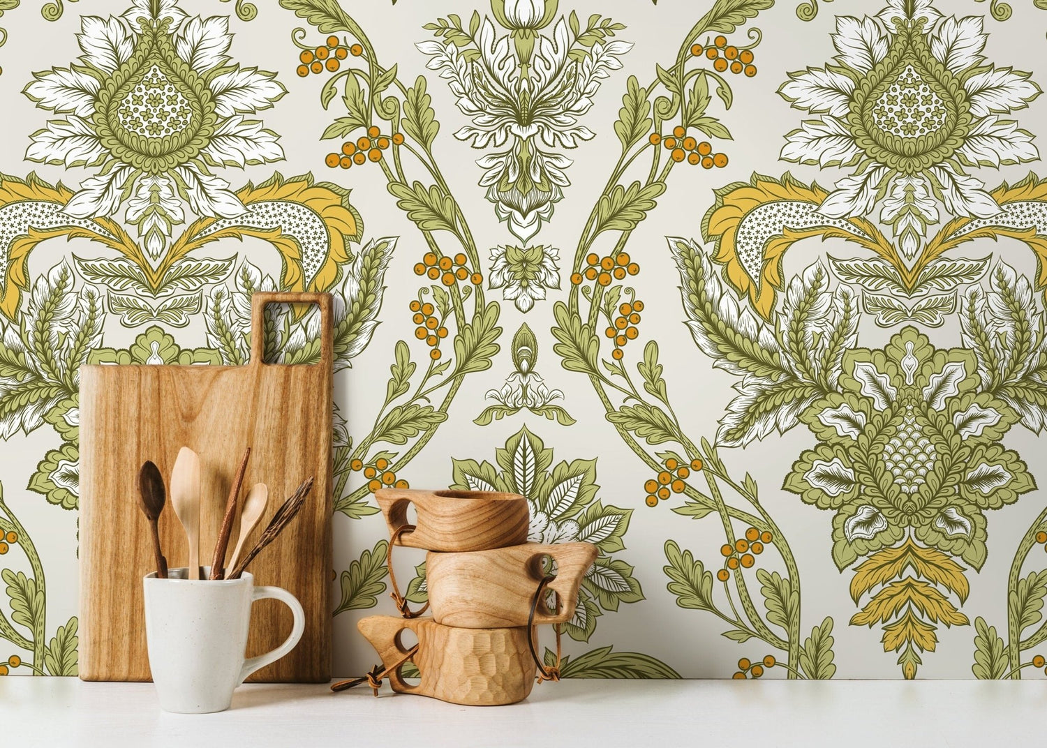 Botanical Elegance Wallpaper - D224 - WallTrend