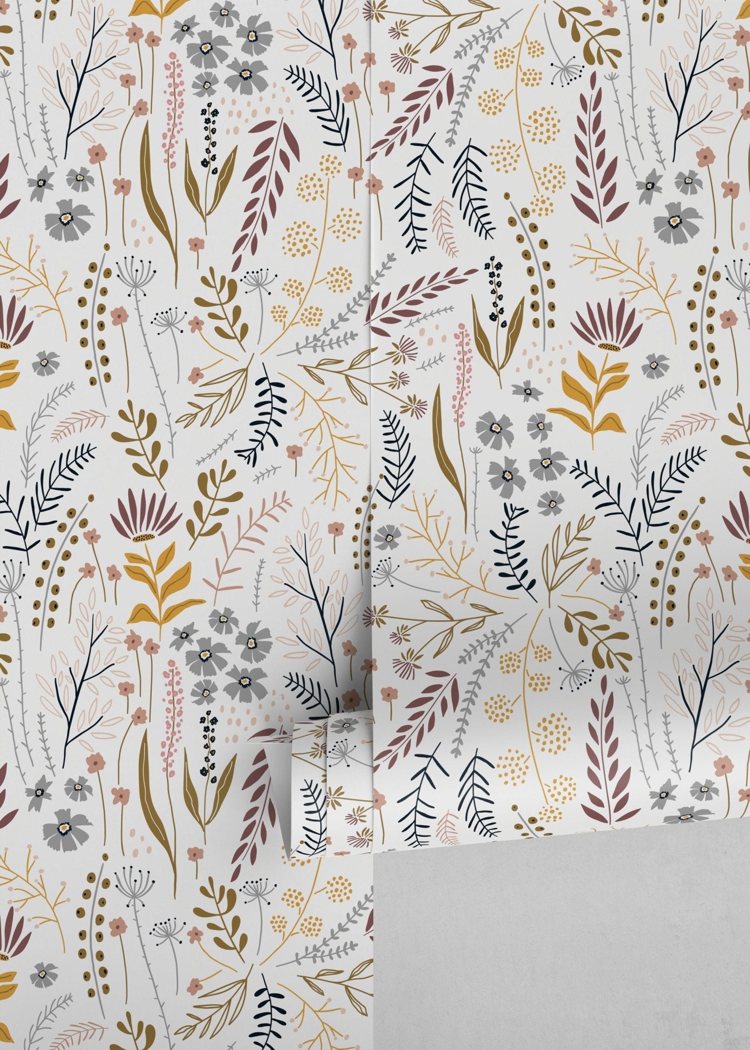 Botanical Elegance Wallpaper - D316 - WallTrend