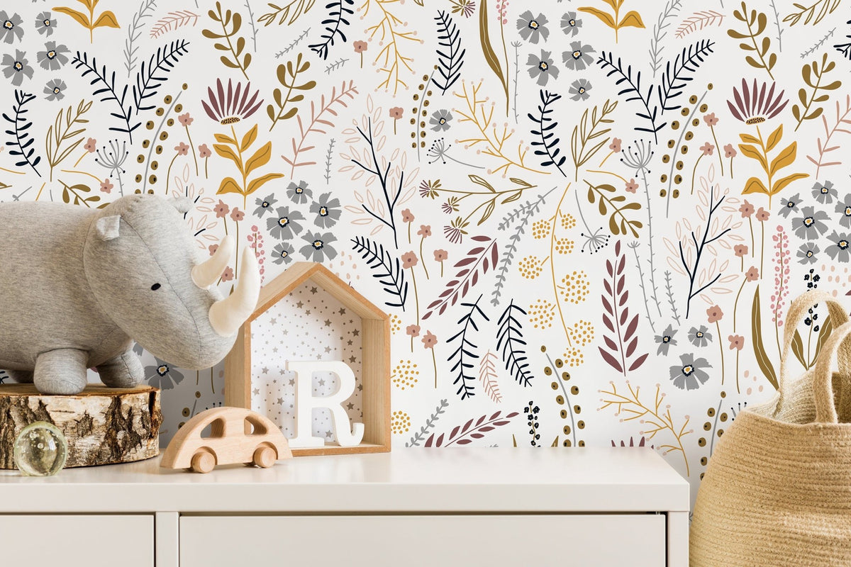 Botanical Elegance Wallpaper - D316 - WallTrend