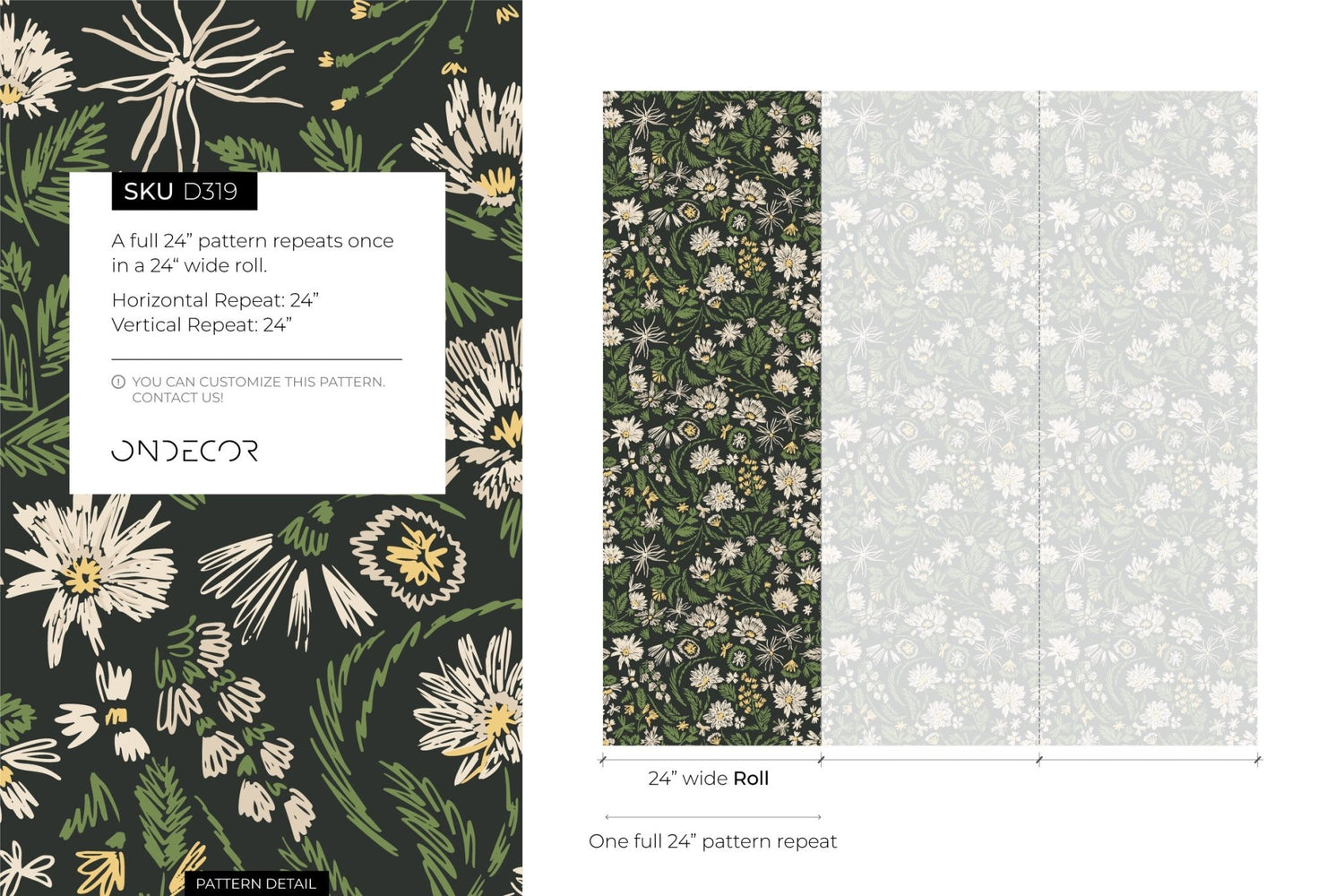 Botanical Elegance Wallpaper - D319 - WallTrend