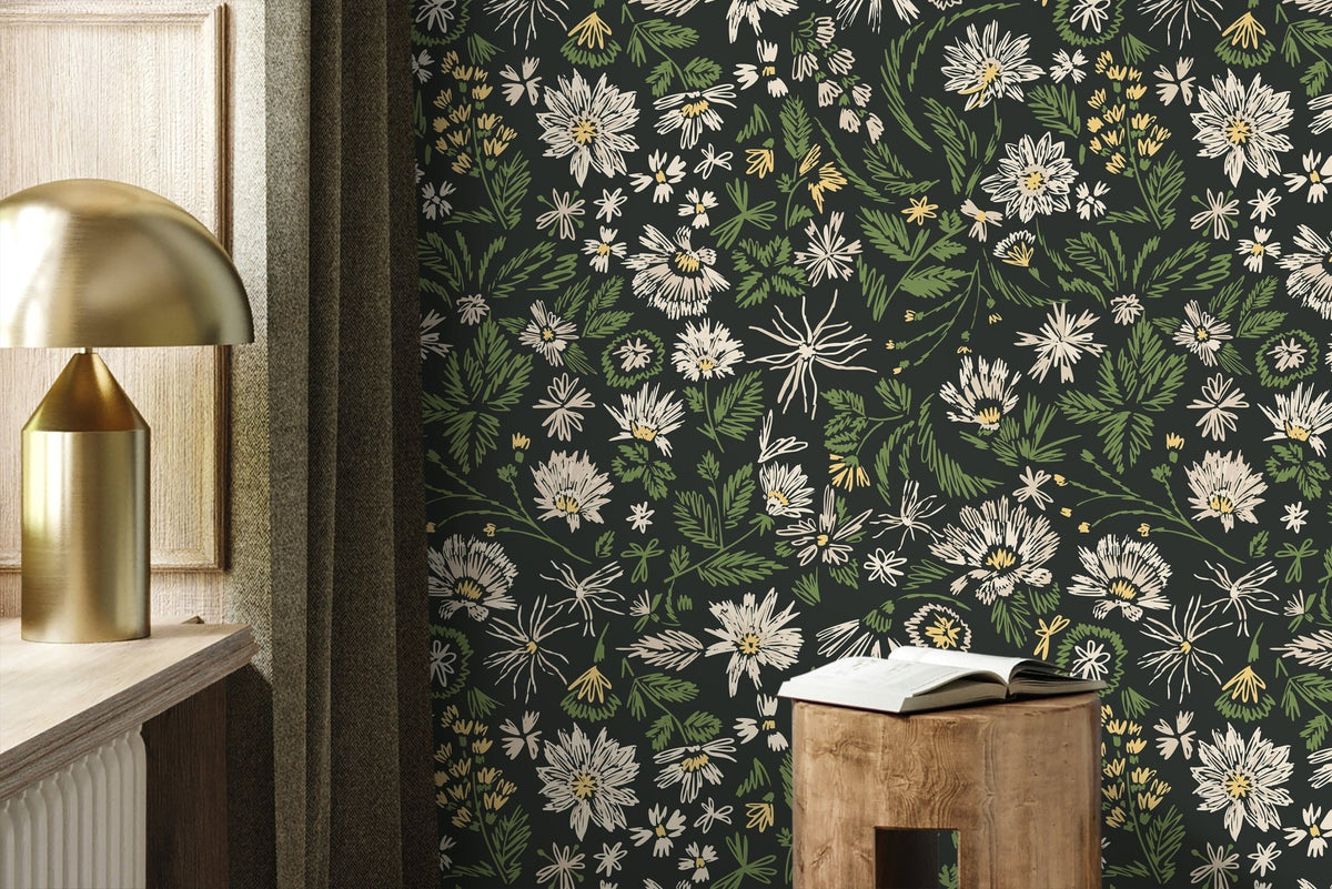 Botanical Elegance Wallpaper - D319 - WallTrend