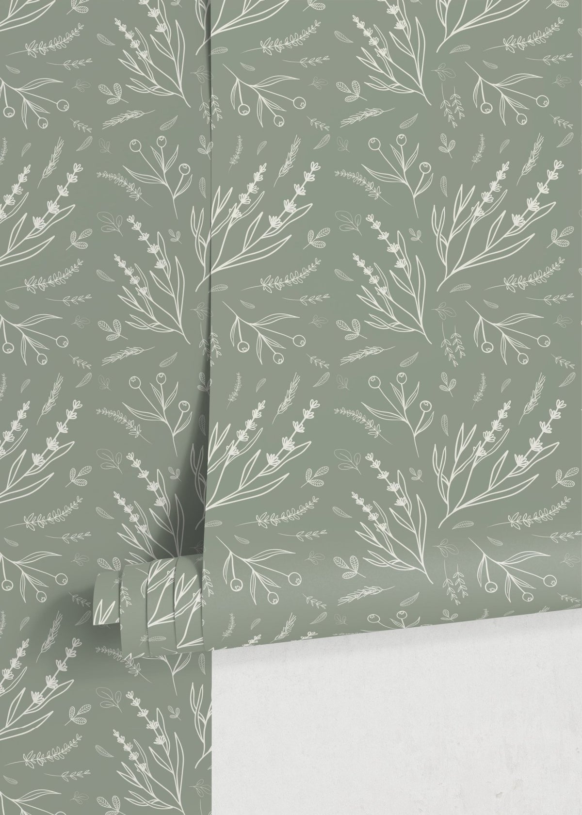 Botanical Elegance Wallpaper - D401 - WallTrend