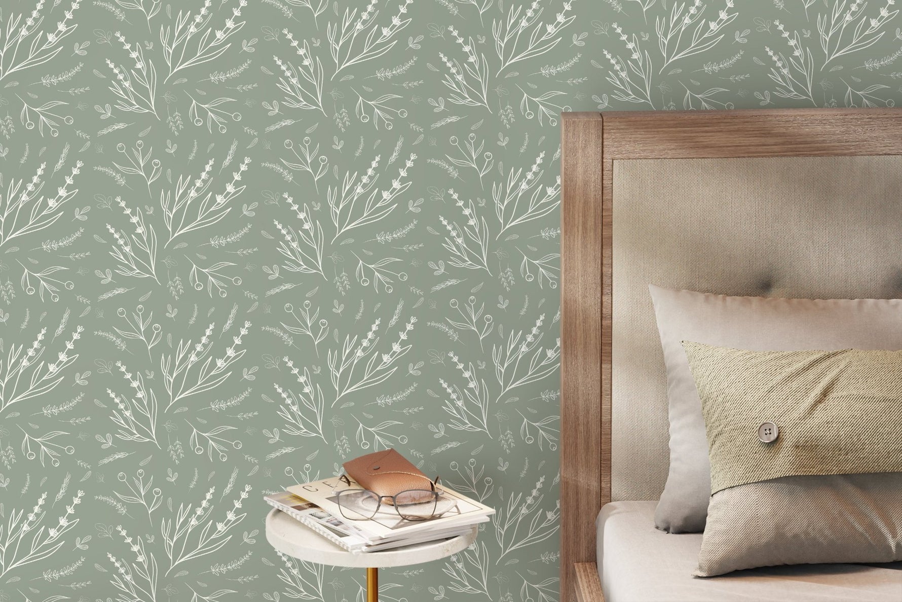 Botanical Elegance Wallpaper - D401 - WallTrend