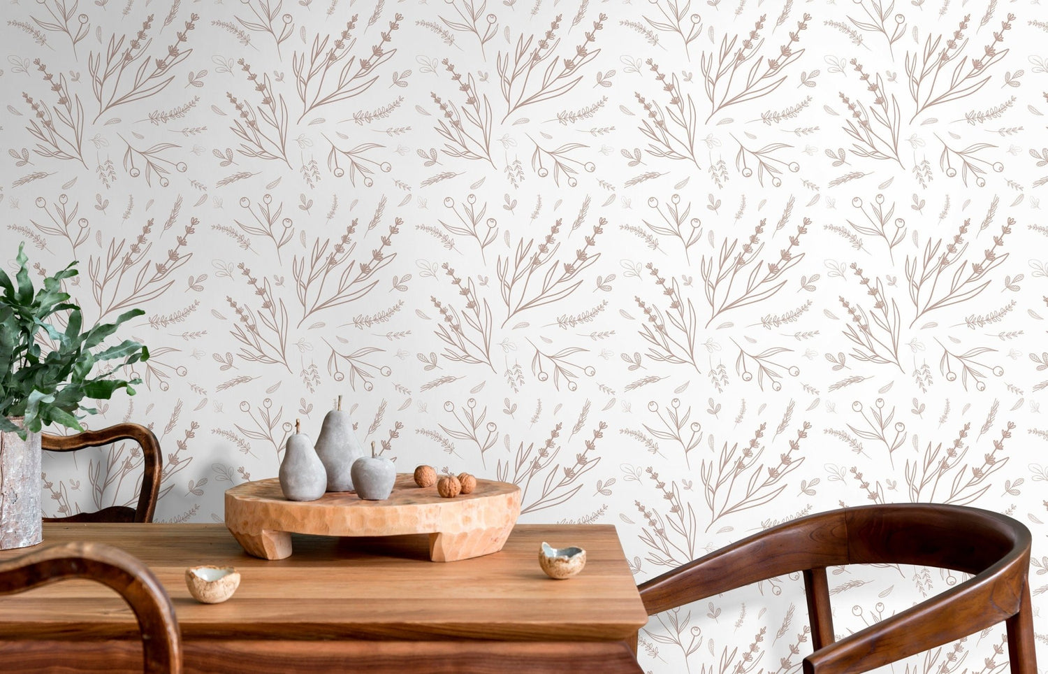 Botanical Elegance Wallpaper - D402 - WallTrend