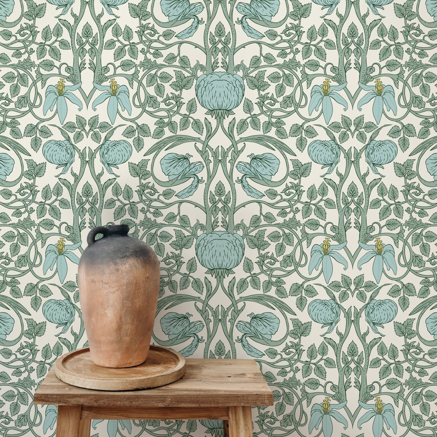 Botanical Elegance Wallpaper - D479 - WallTrend