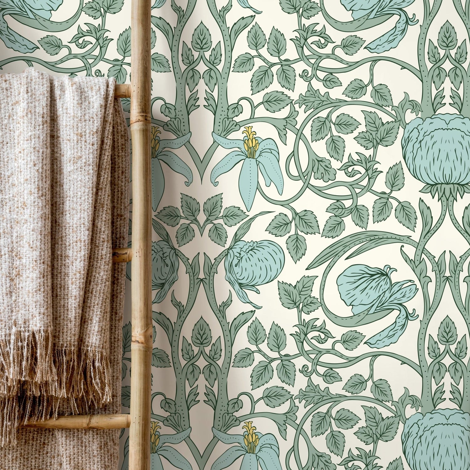 Botanical Elegance Wallpaper - D479 - WallTrend