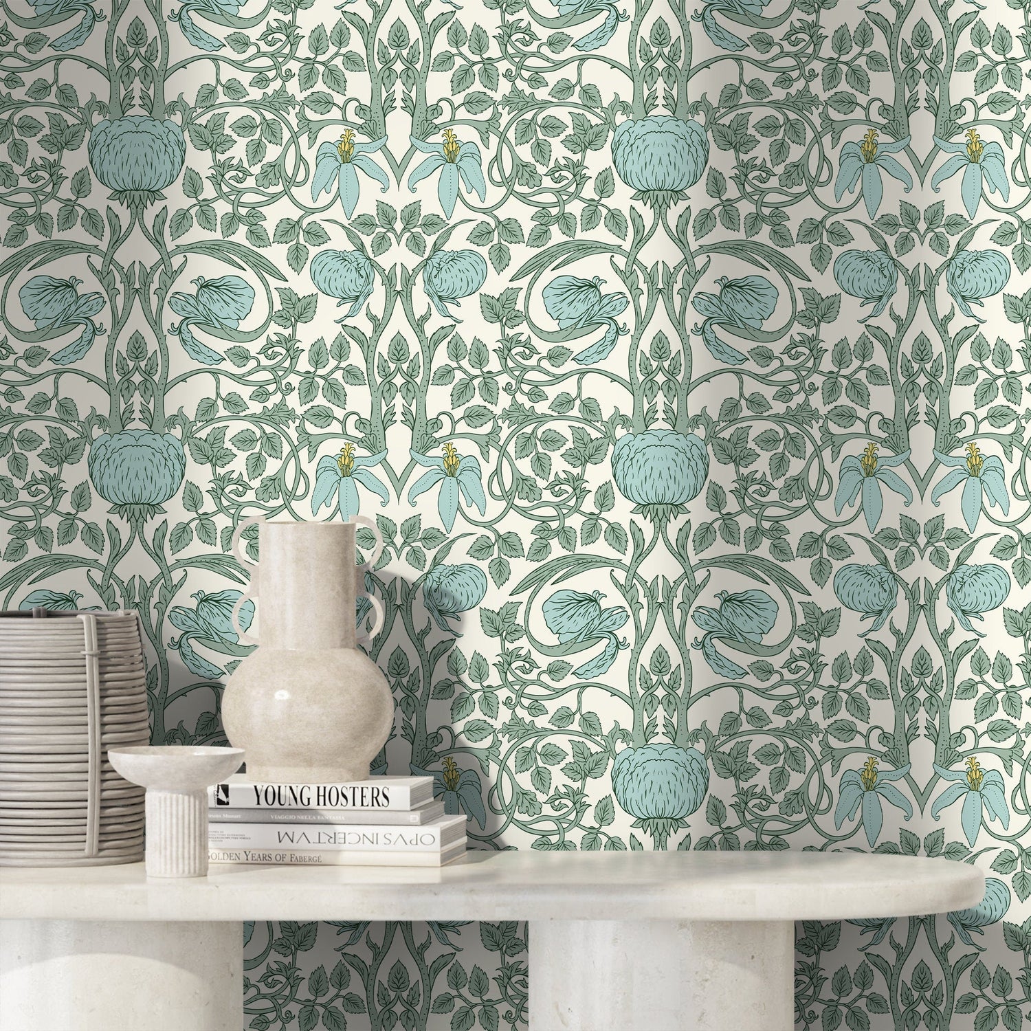 Botanical Elegance Wallpaper - D479 - WallTrend