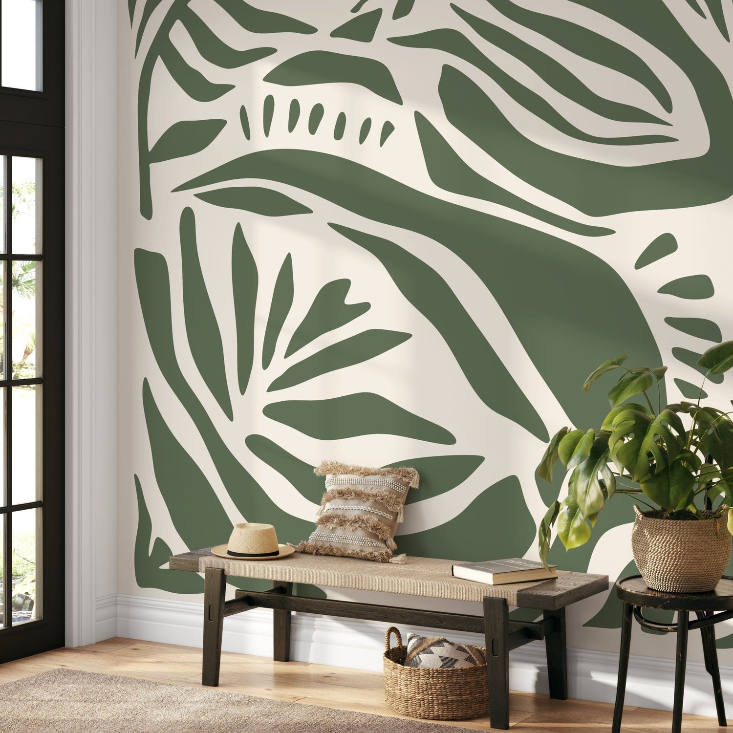 Botanical Elegance Wallpaper - D628 - WallTrend