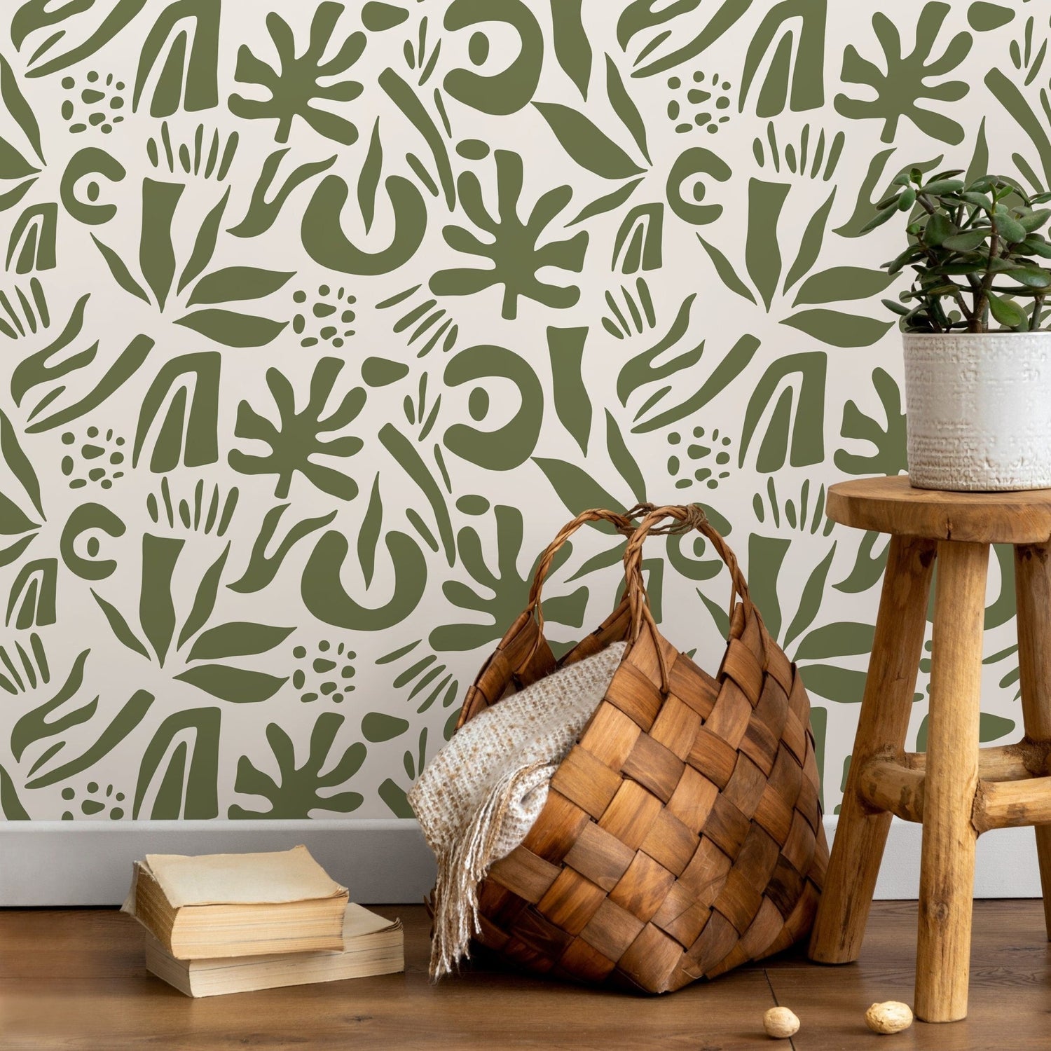 Botanical Elegance Wallpaper - D690 - WallTrend