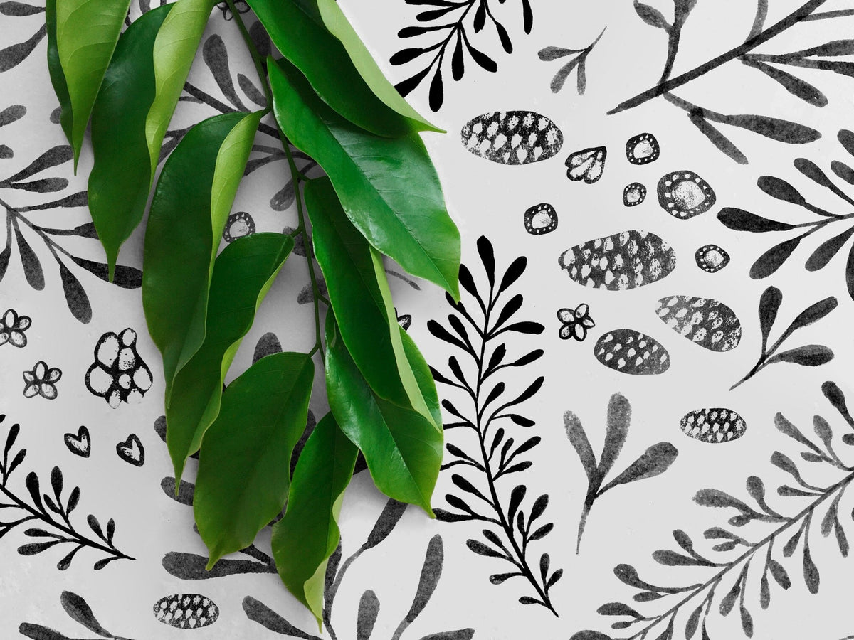 Botanical Elegance Wallpaper - X002 - WallTrend