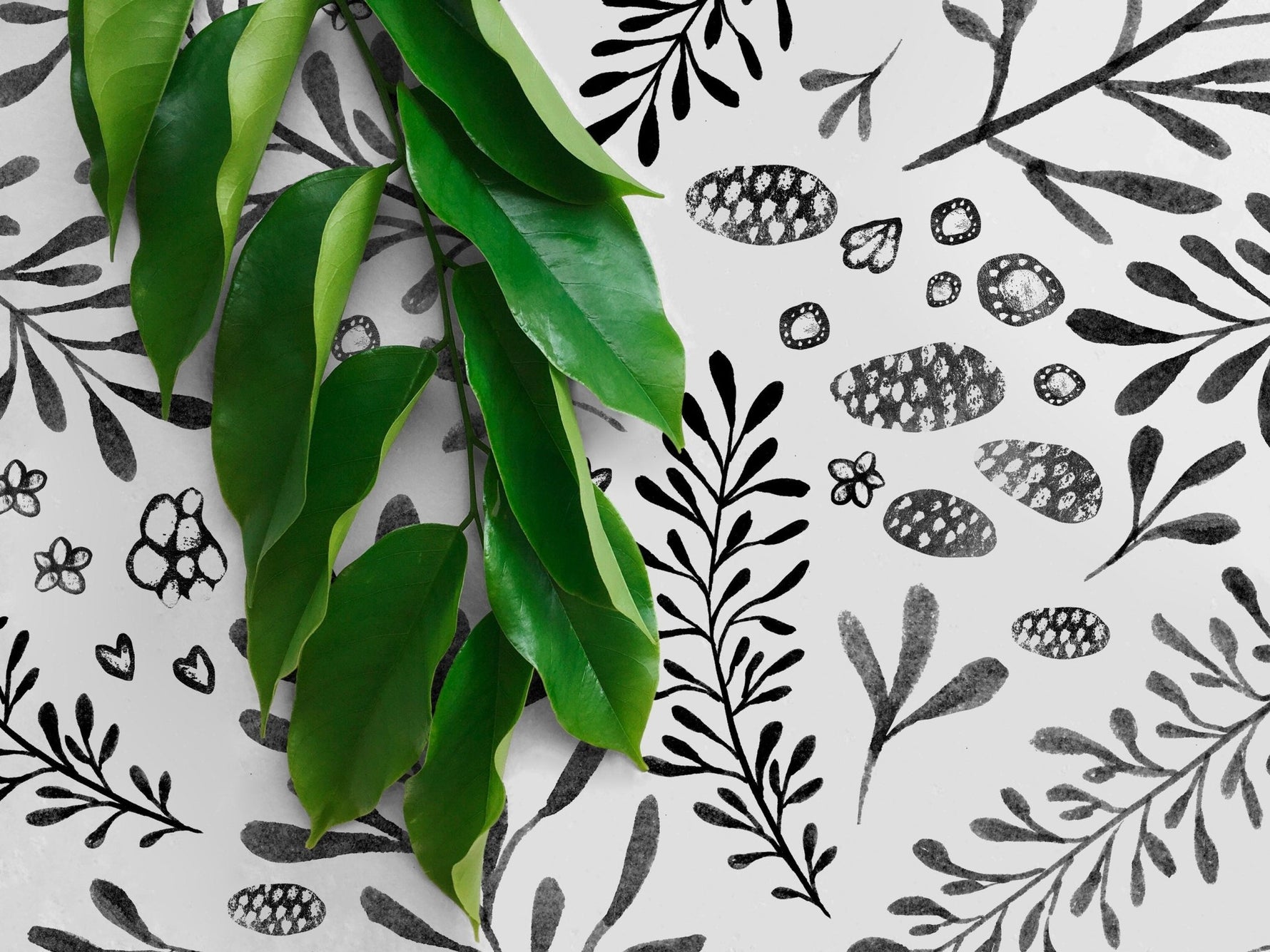 Botanical Elegance Wallpaper - X002 - WallTrend