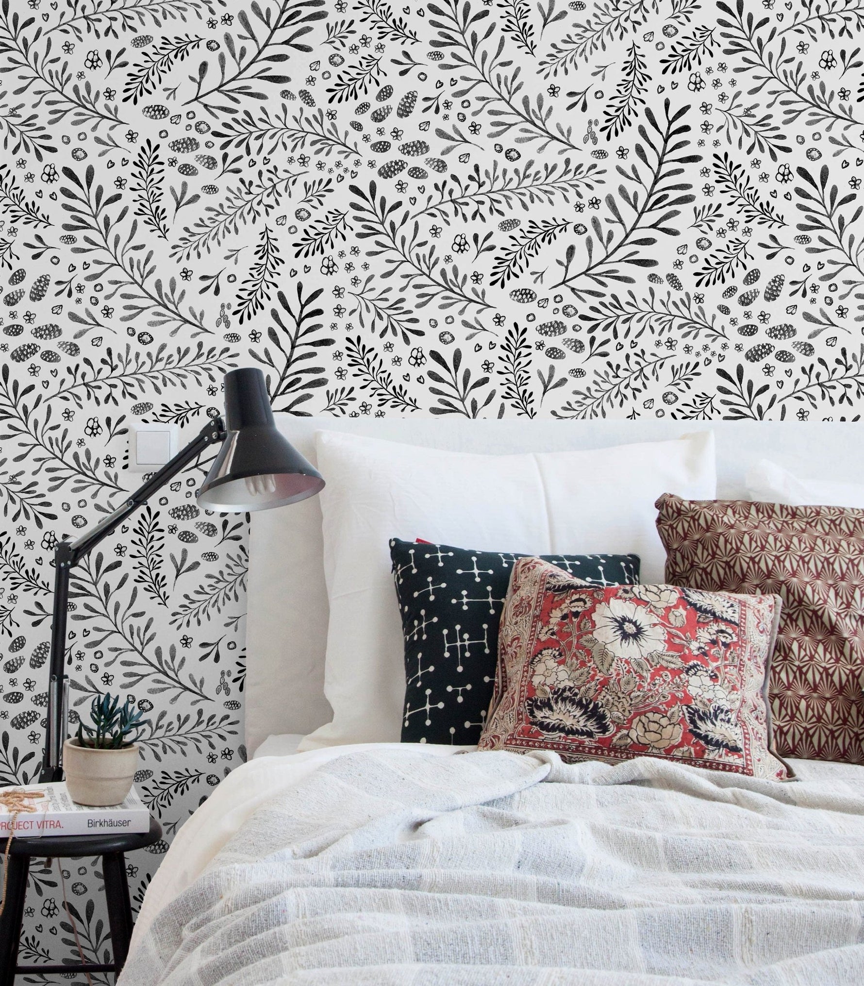 Botanical Elegance Wallpaper - X002 - WallTrend