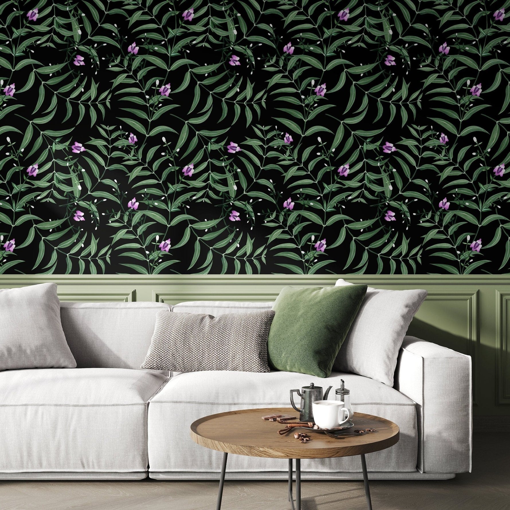 Botanical Elegance Wallpaper - X037 - WallTrend