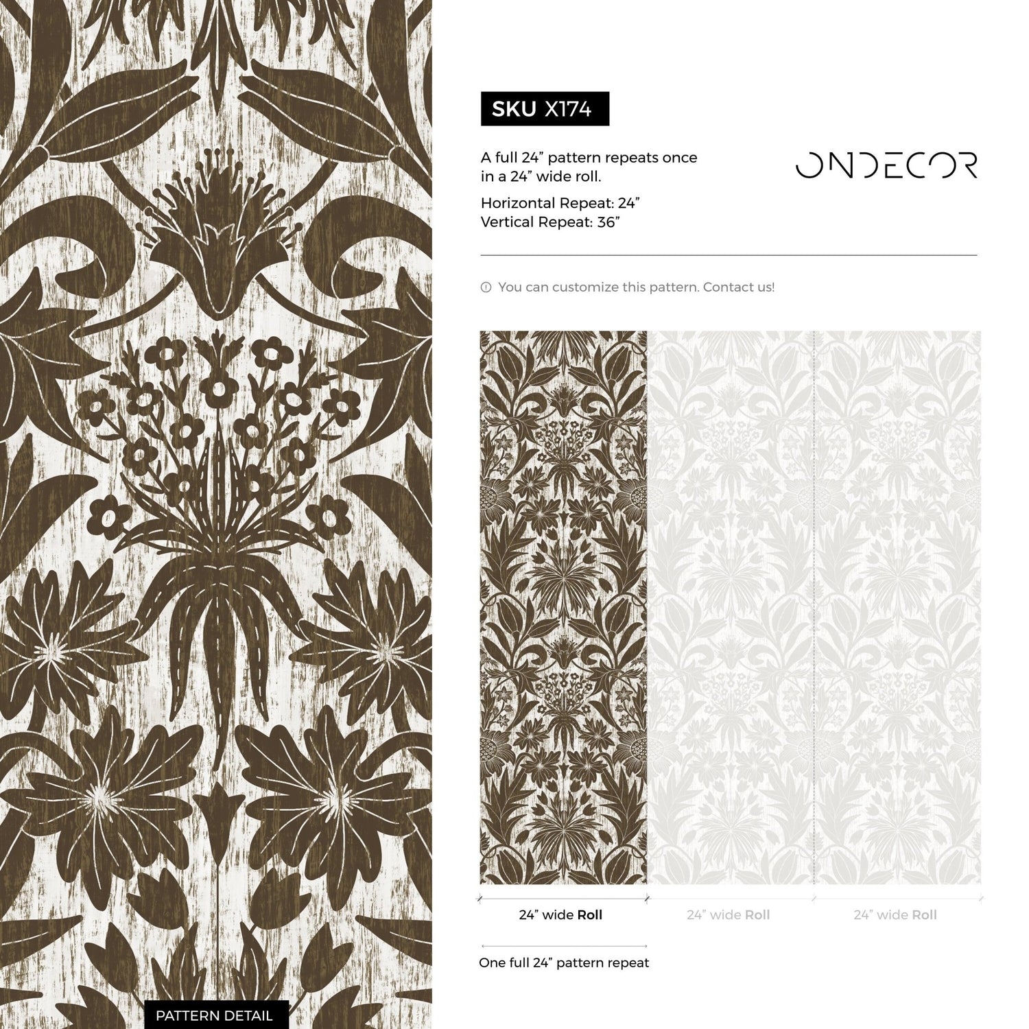 Botanical Elegance Wallpaper - X174 - WallTrend