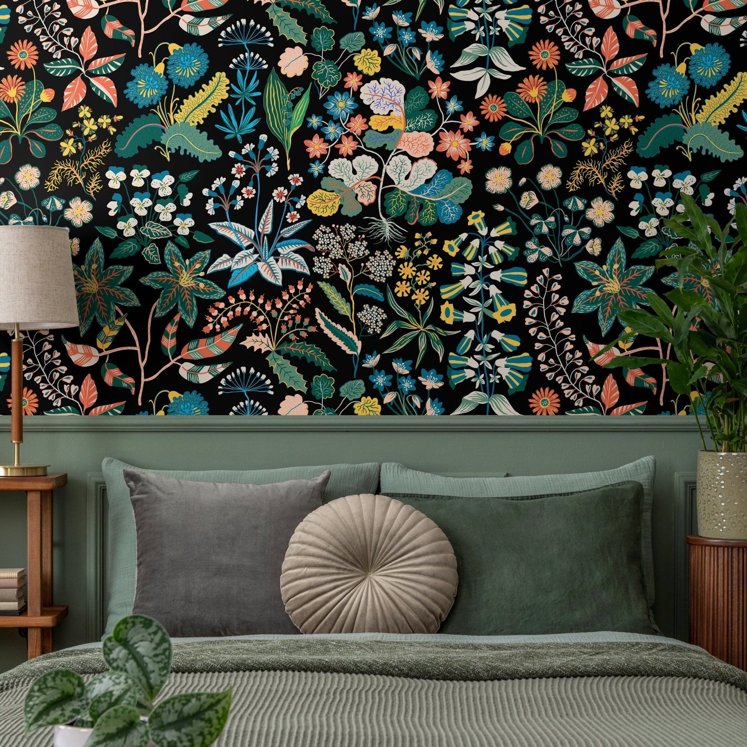 Botanical Extravaganza Wallpaper - A936 - WallTrend