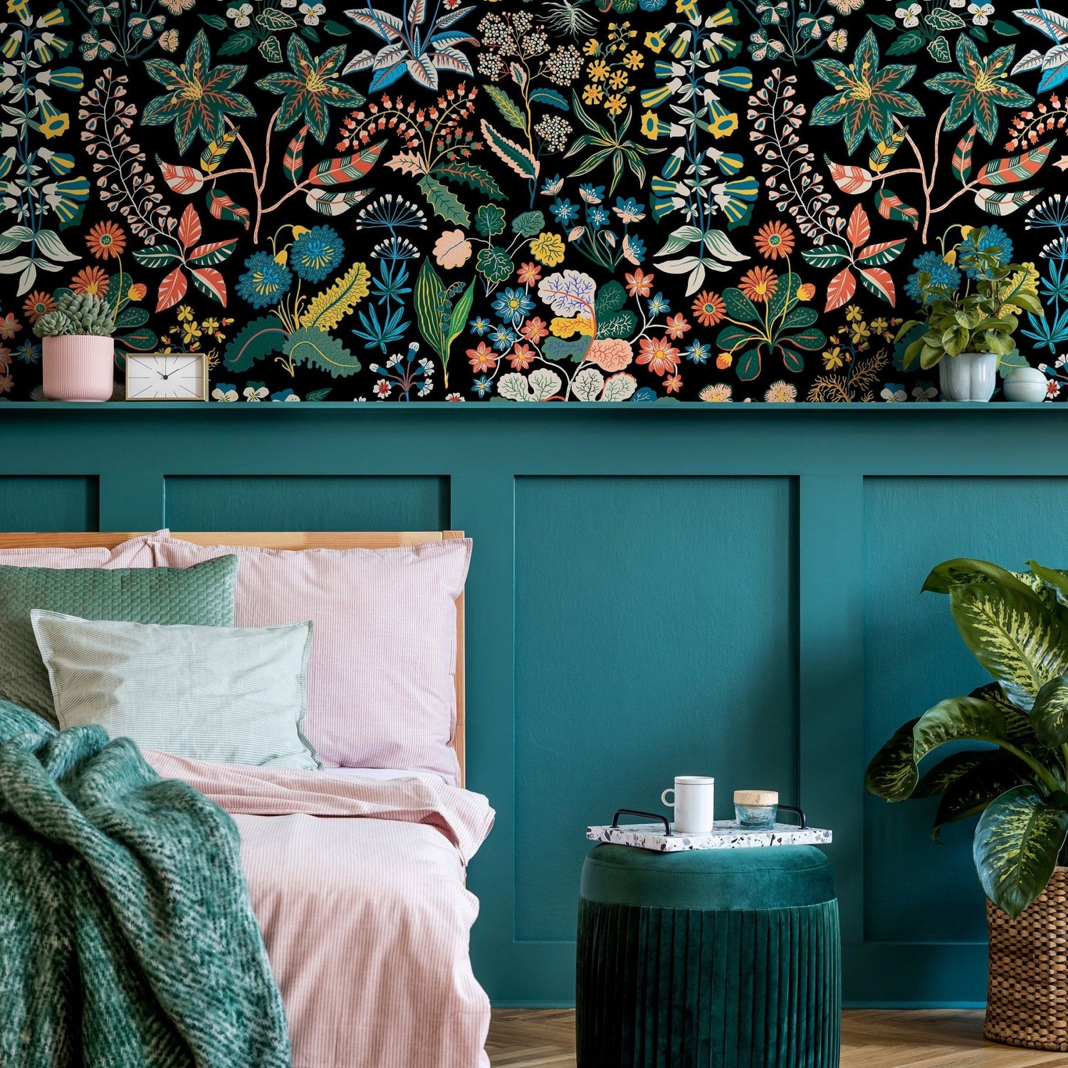 Botanical Extravaganza Wallpaper - A936 - WallTrend