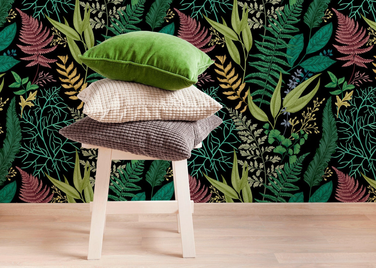 Botanical Extravaganza Wallpaper - B709 - WallTrend