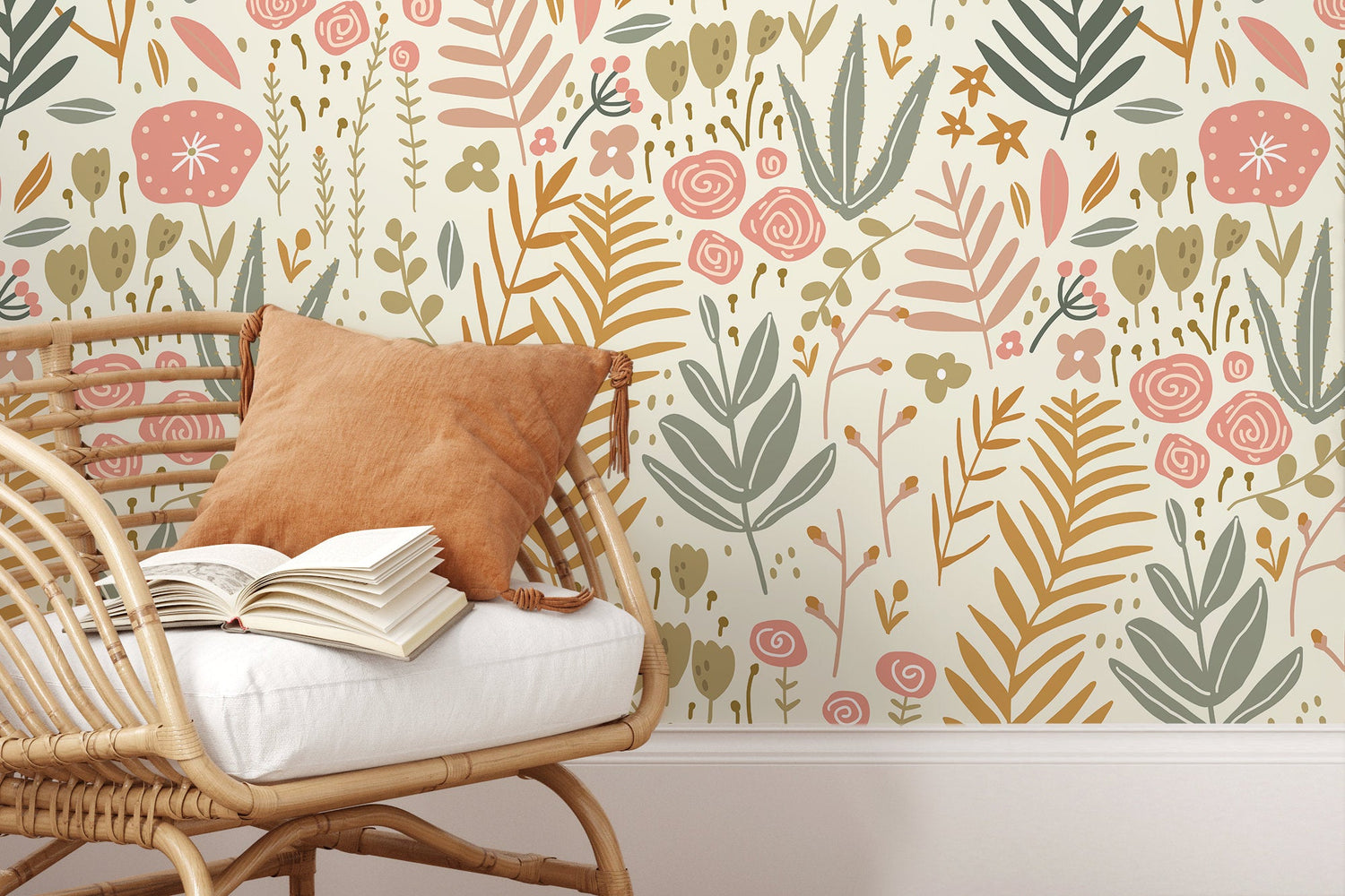 Botanical Garden Wallpaper - D116 - WallTrend