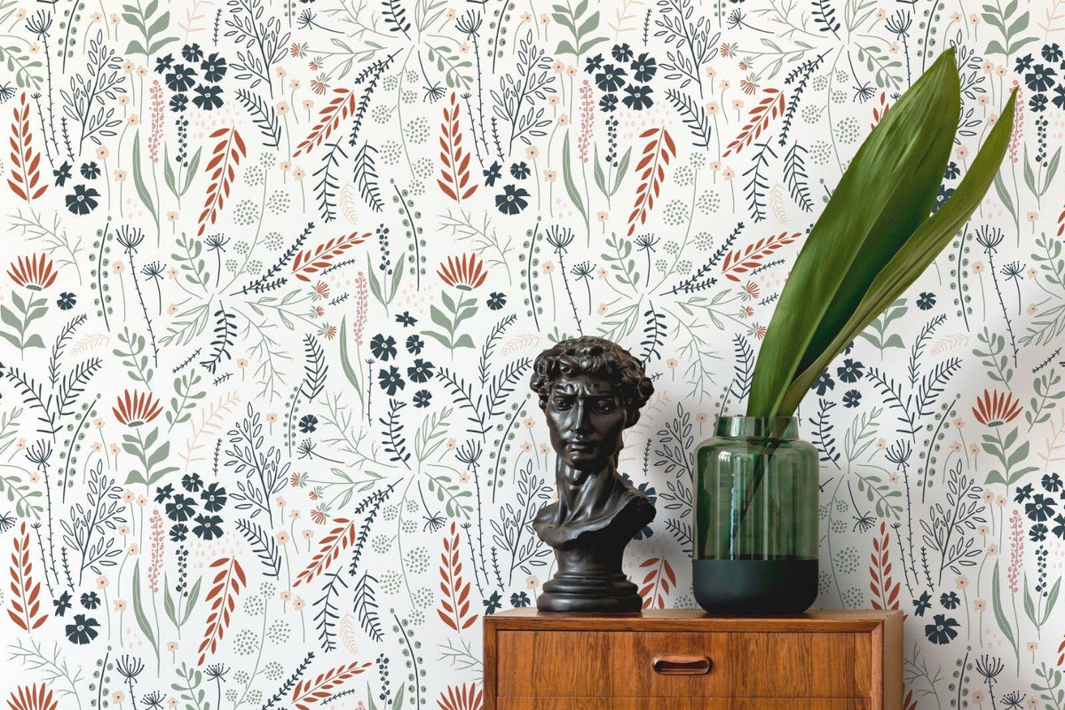 Botanical Garden Wallpaper - D317 - WallTrend