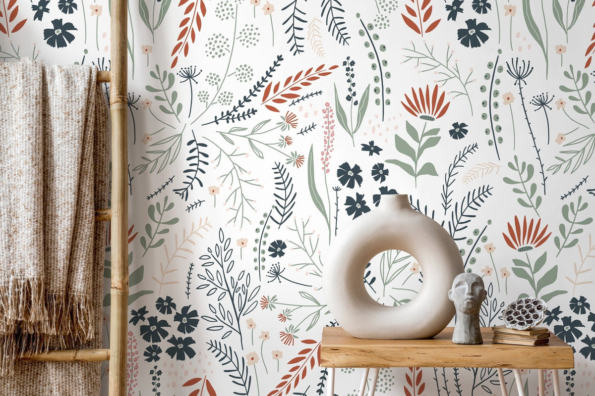 Botanical Garden Wallpaper - D317 - WallTrend