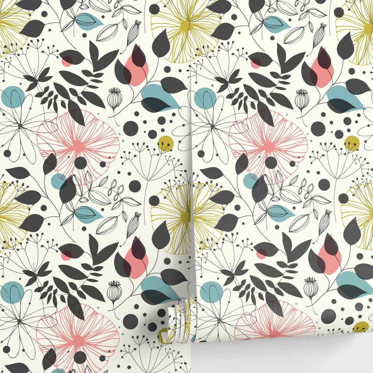 Botanical Illustration Wallpaper - A591 - WallTrend