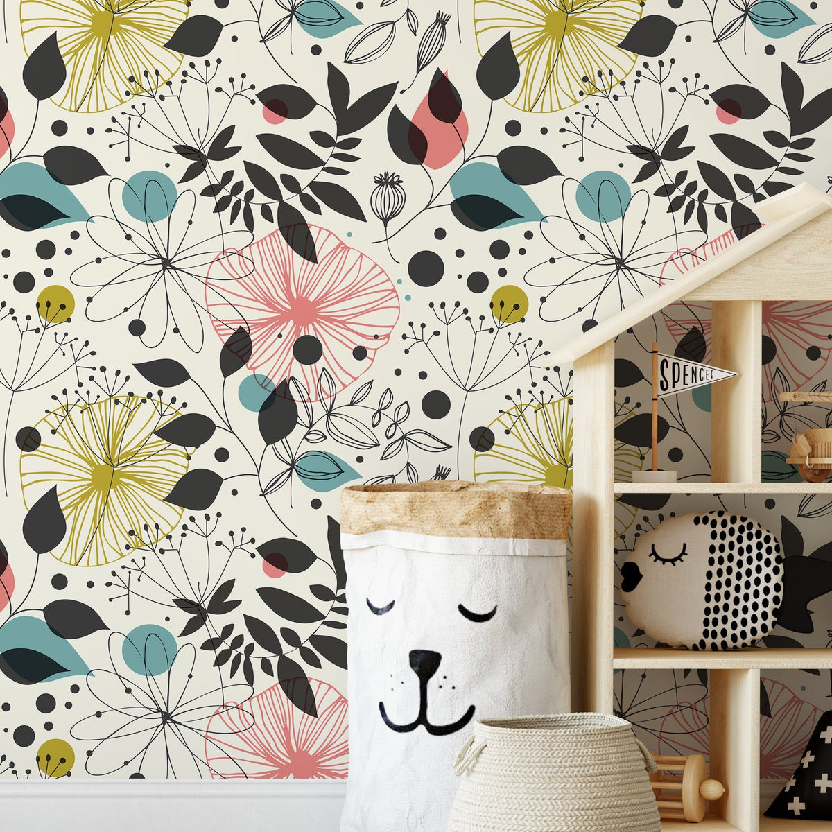 Botanical Illustration Wallpaper - A591 - WallTrend