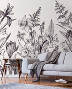 Botanical Illustration Wallpaper - C049 - WallTrend