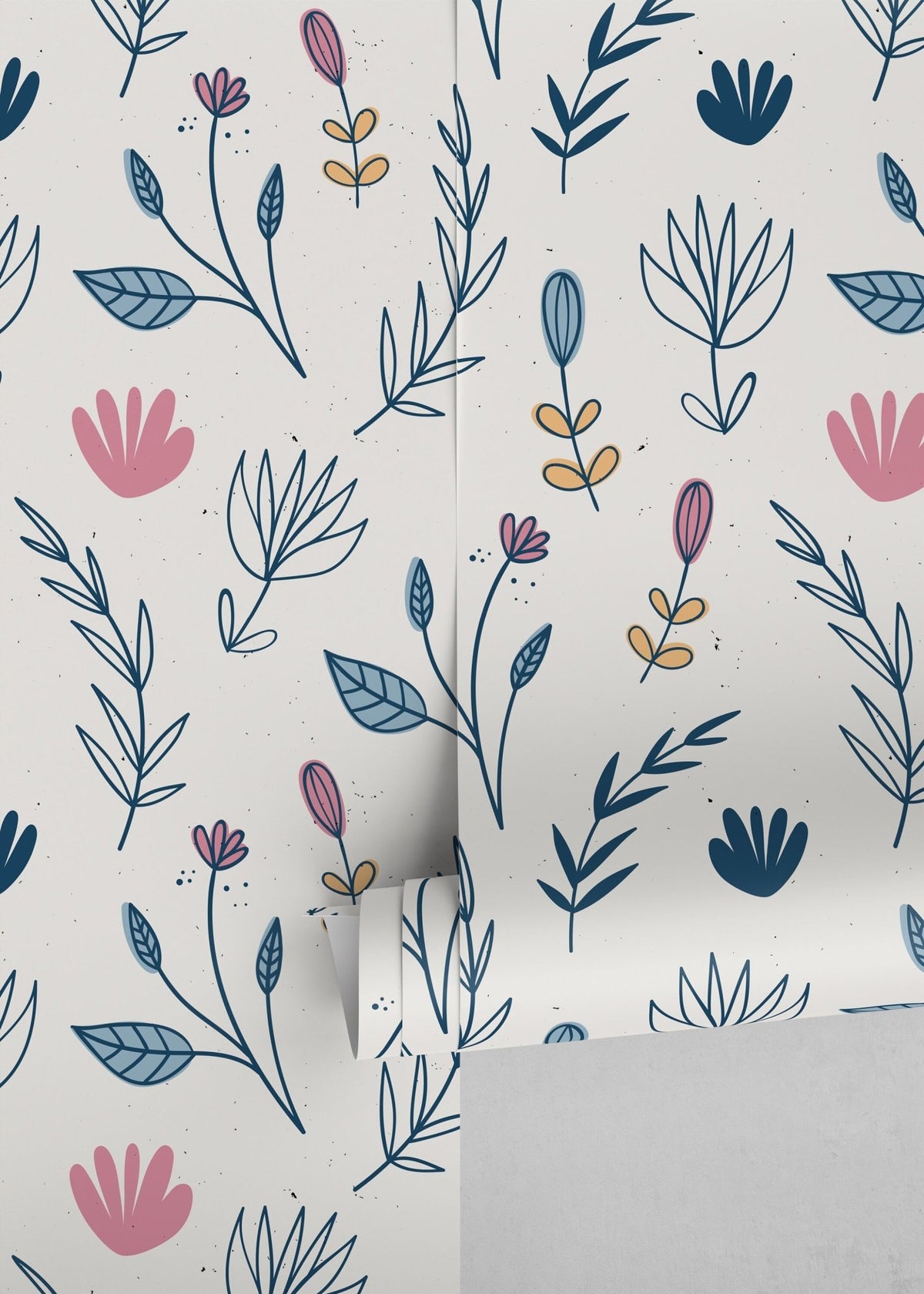 Botanical Illustration Wallpaper - D271 - WallTrend