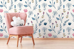 Botanical Illustration Wallpaper - D271 - WallTrend