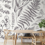 Botanical Illustrations Wallpaper - C042 - WallTrend