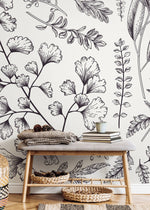 Botanical Illustrations Wallpaper - C042 - WallTrend