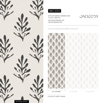 Botanical Leaf Impressions Wallpaper - X004 - WallTrend