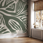 Botanical Leaf Patterns Wallpaper - D691 - WallTrend