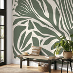 Botanical Leaf Patterns Wallpaper - D691 - WallTrend