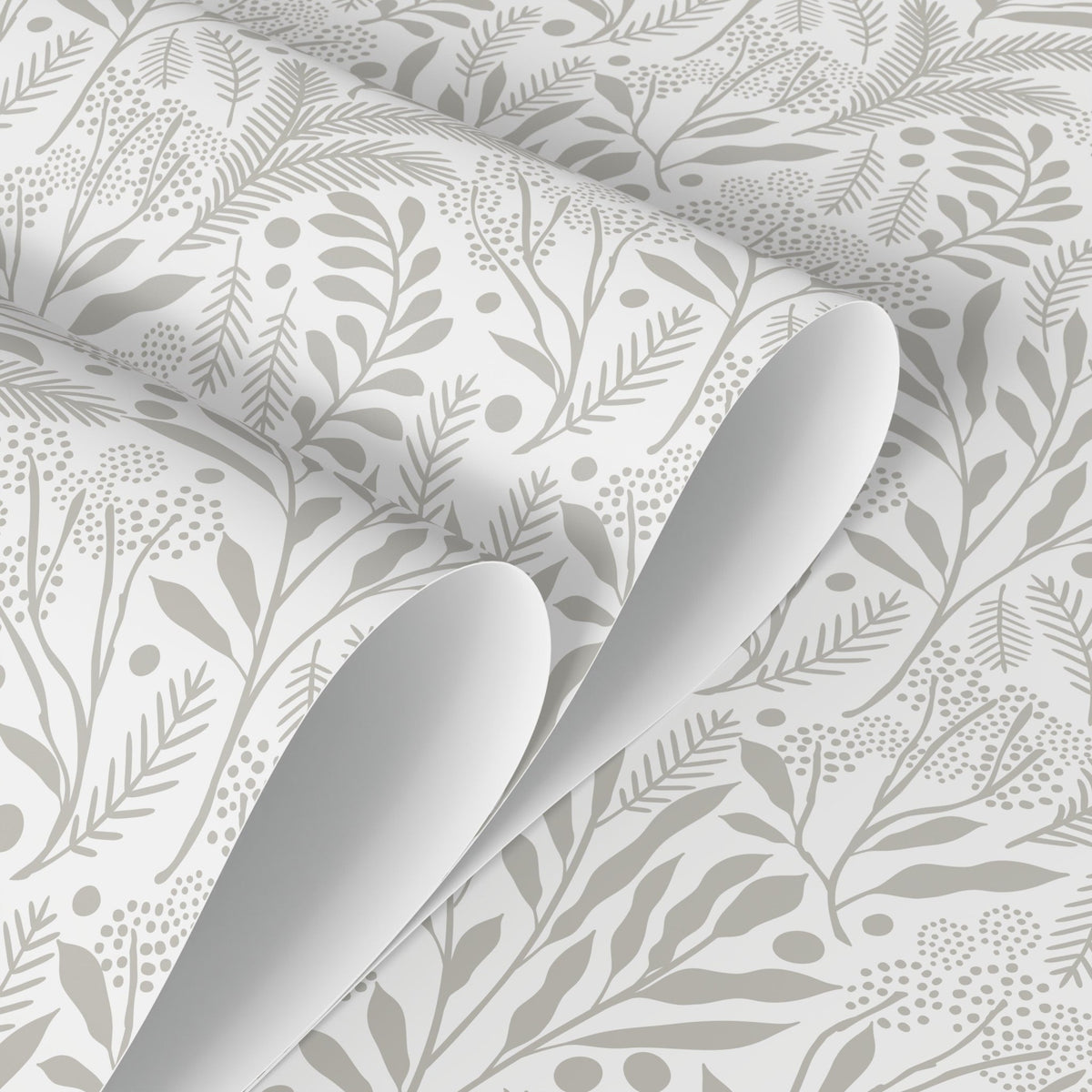 Botanical Serenity Wallpaper - C231 - WallTrend