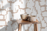 Botanical Silhouette Wallpaper - X008 - WallTrend