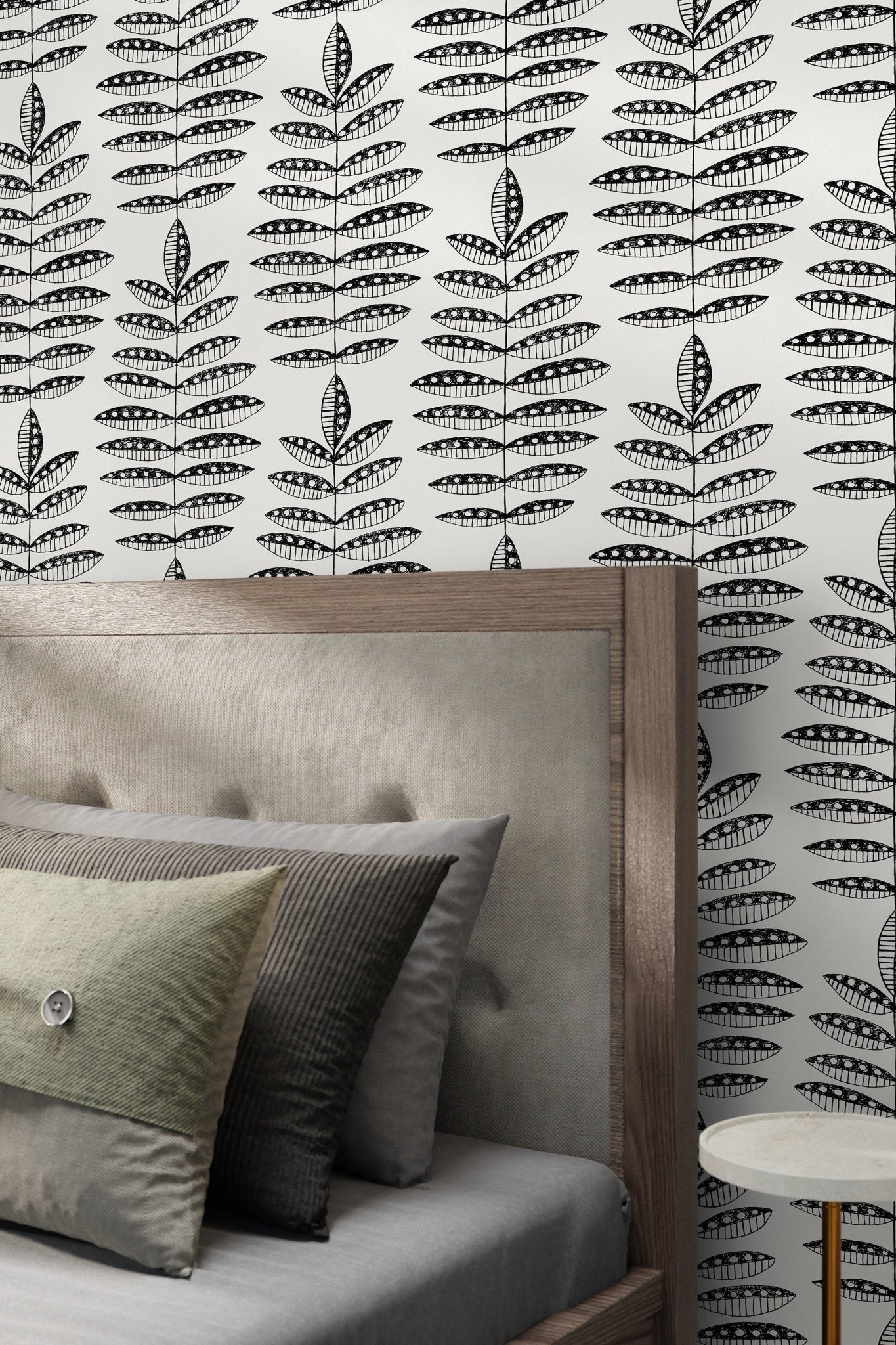 Botanical Sketch Wallpaper - C760 - WallTrend