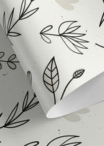 Botanical Sketch Wallpaper - D270 - WallTrend