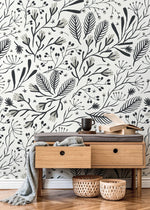 Botanical Sketch Wallpaper - D281 - WallTrend