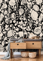 Botanical Sketch Wallpaper - X188 - WallTrend