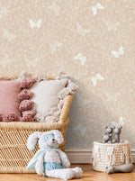 Butterfly Meadow Wallpaper - C703 - WallTrend