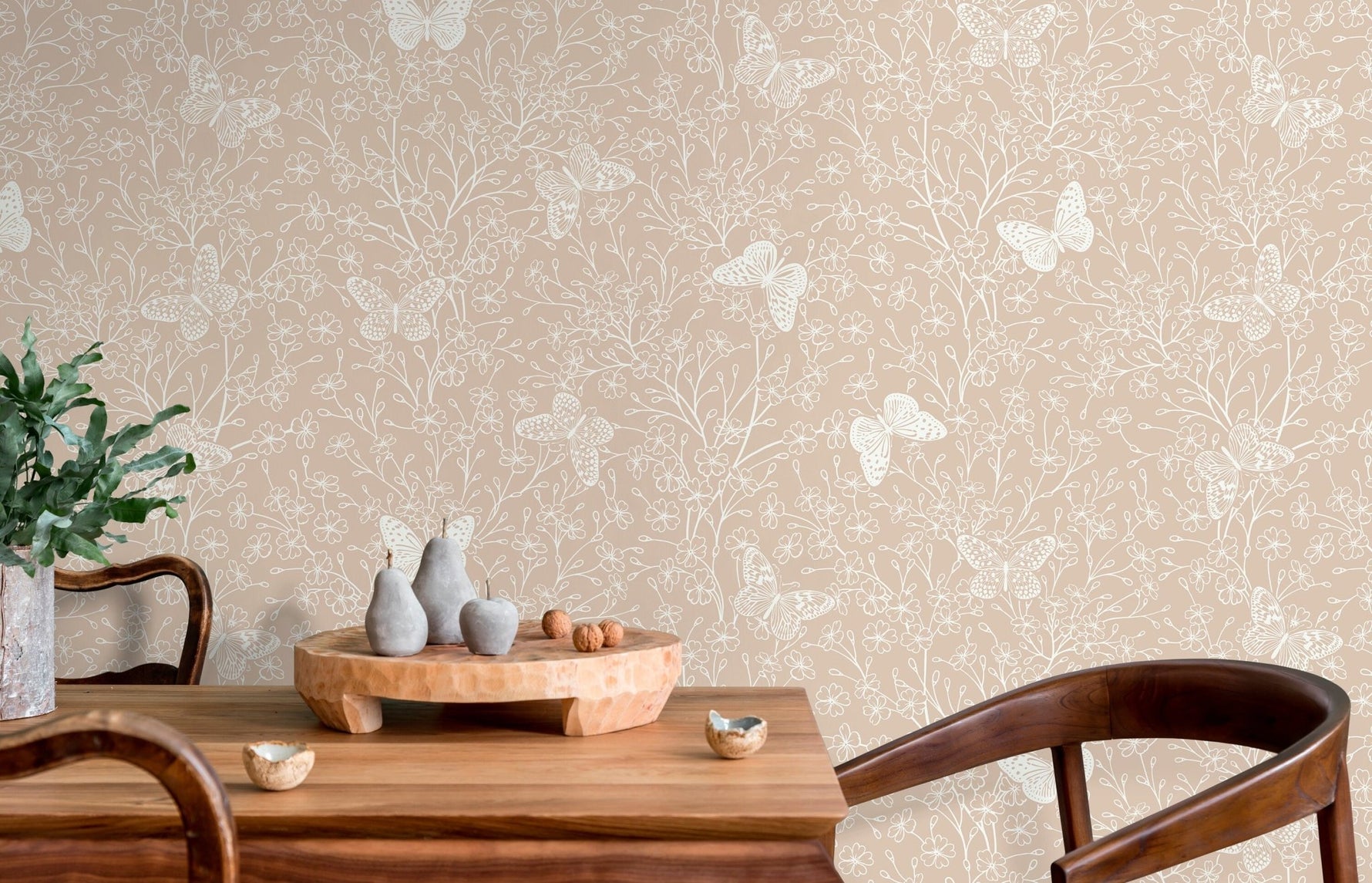 Butterfly Meadow Wallpaper - C703 - WallTrend