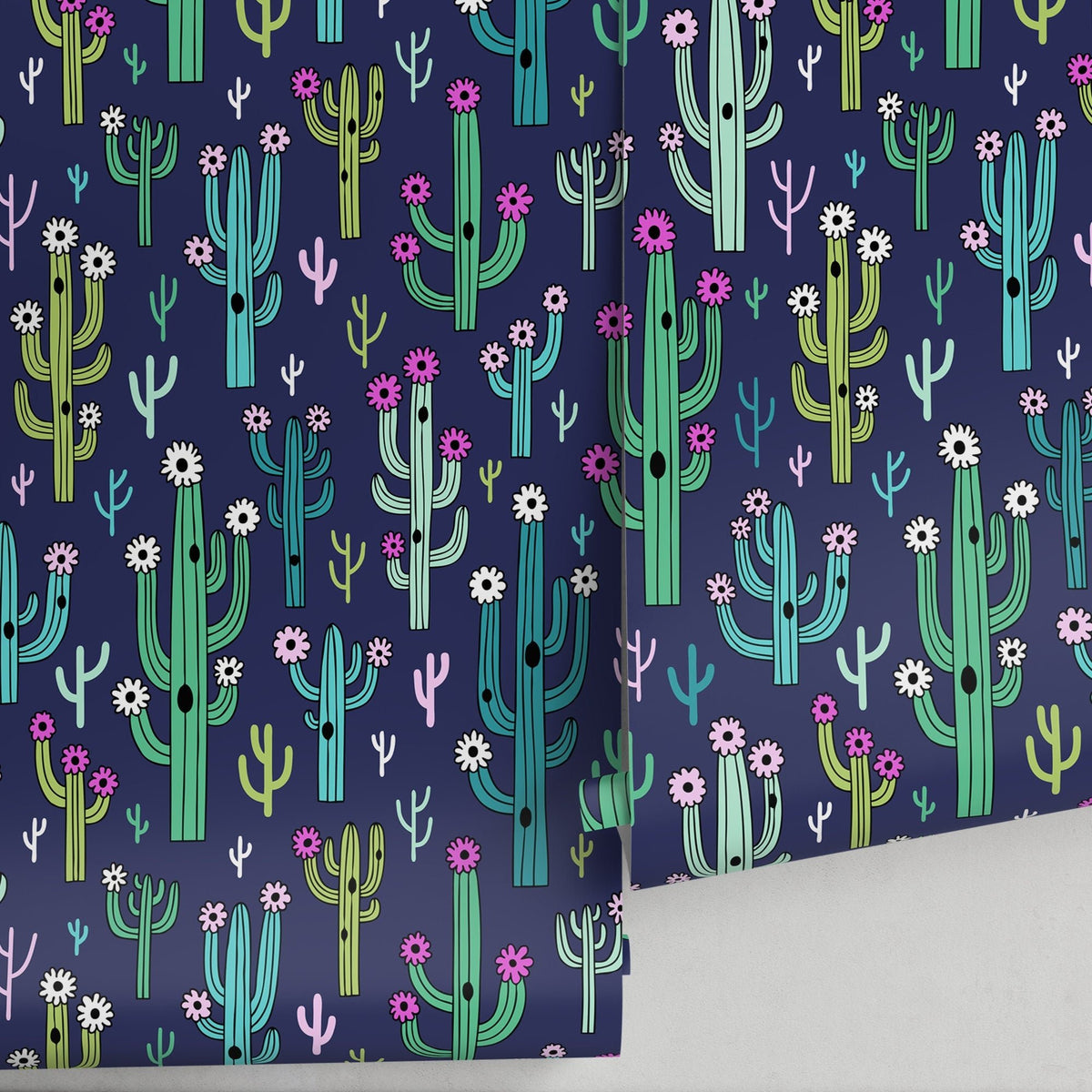 Cactus Garden Wallpaper - A958 - WallTrend