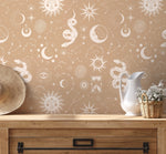 Celestial Charm Wallpaper - D346 - WallTrend