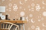 Celestial Charm Wallpaper - D346 - WallTrend