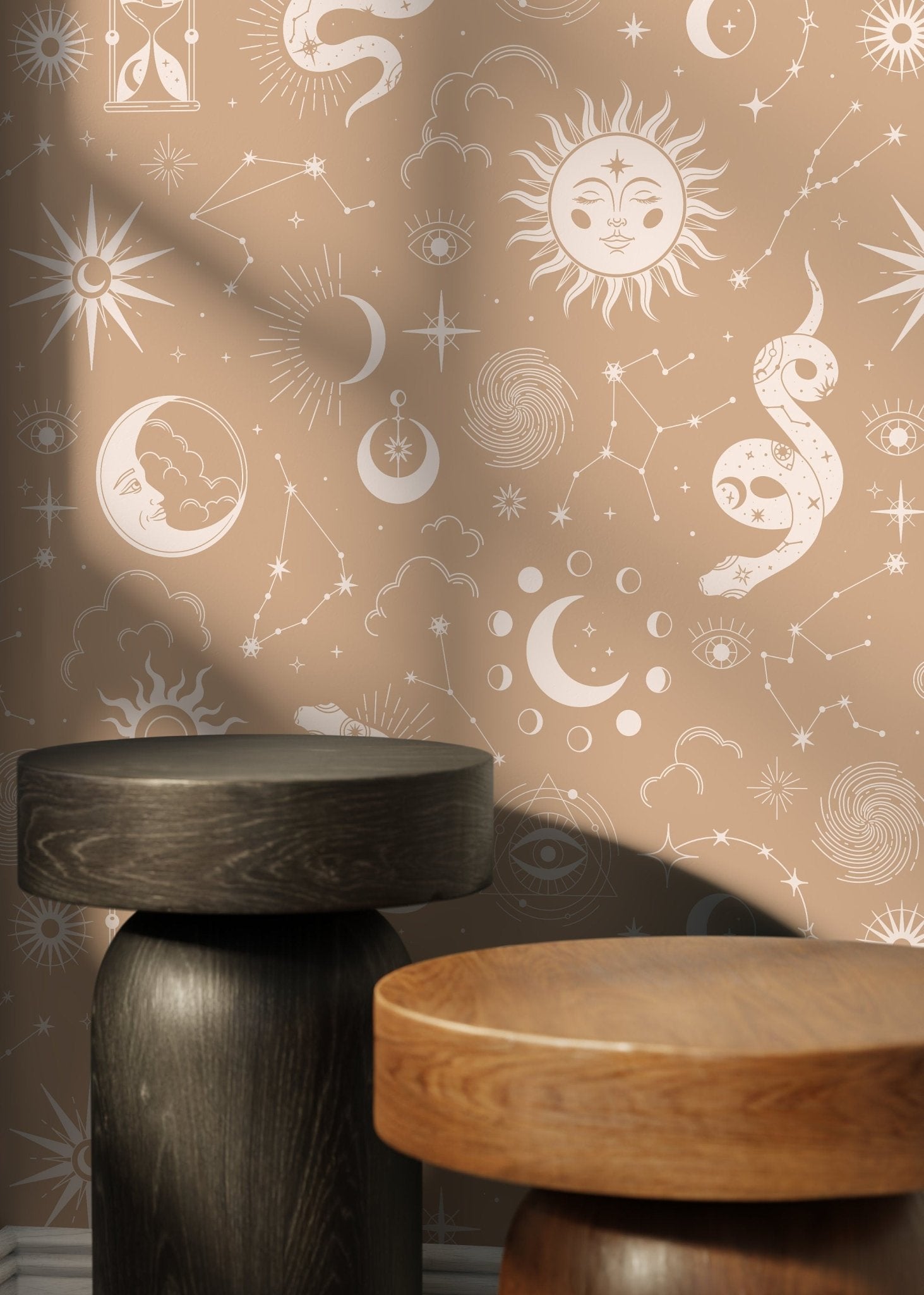 Celestial Charm Wallpaper - D346 - WallTrend