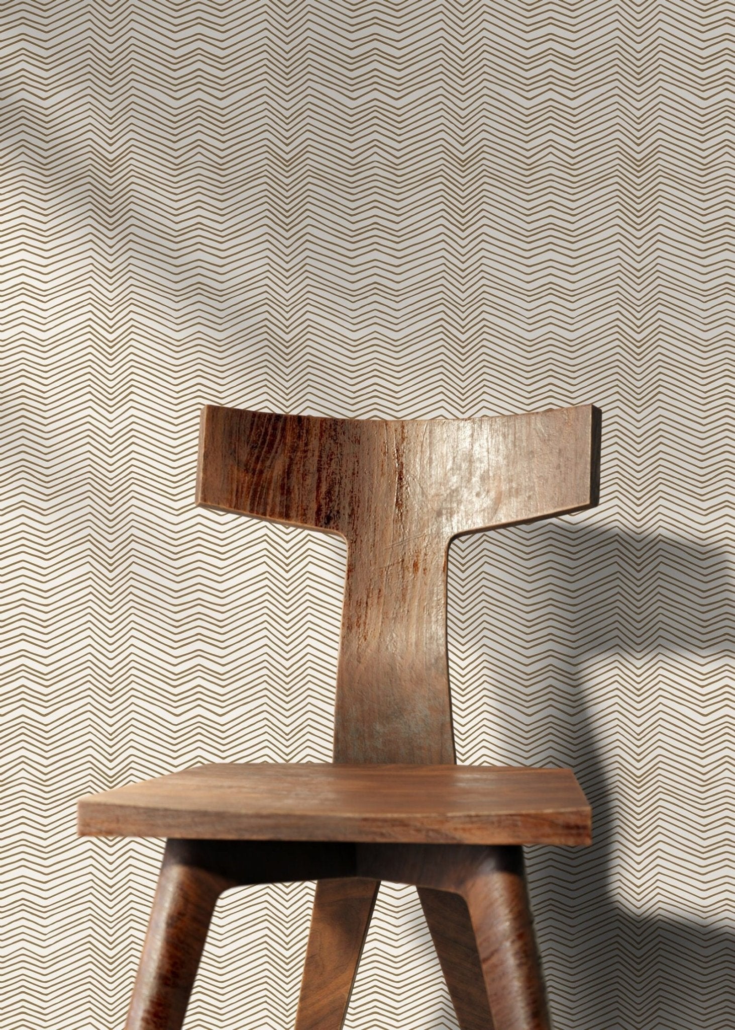 Chevron Warmth Wallpaper - C937 - WallTrend