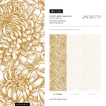 Chrysanthemum Enchantment Wallpaper - C224 - WallTrend