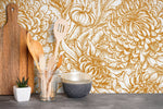 Chrysanthemum Enchantment Wallpaper - C224 - WallTrend