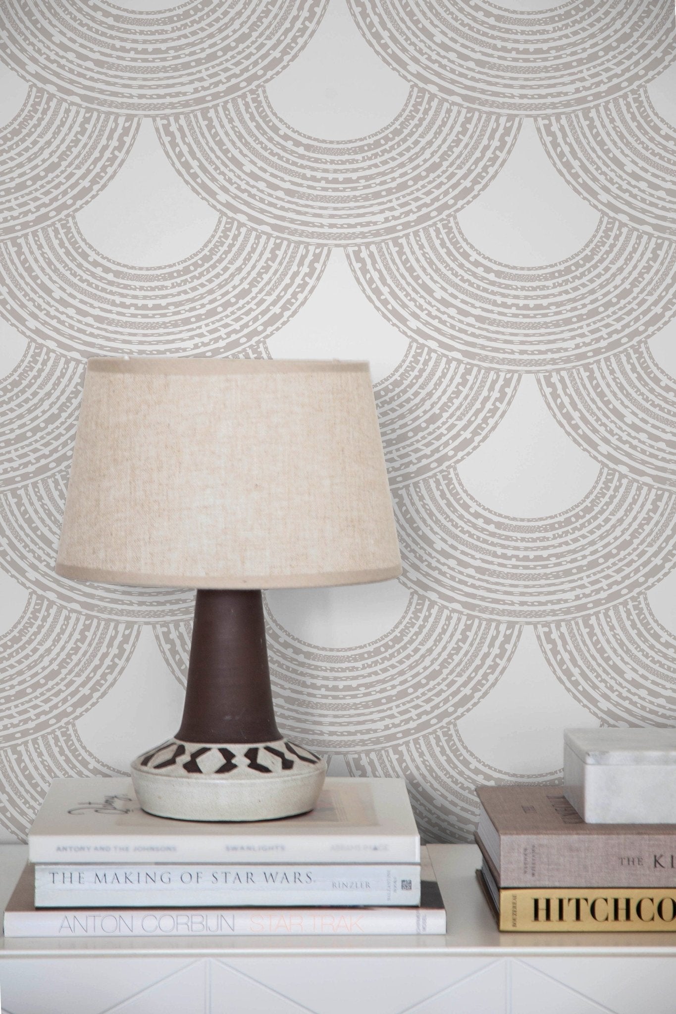 Circular Textured Harmony Wallpaper - C051 - WallTrend